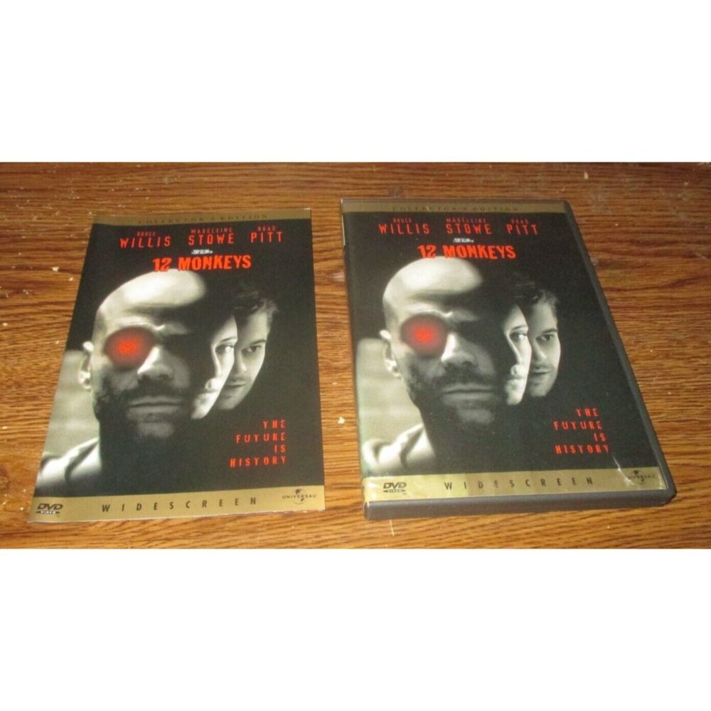 12 Monkeys Collector's Edition (DVD, 1998) Bruce Willis